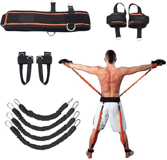 Boxing Resistance Bands [ UP TO 40 POUNDS OF RESISTANCE ]
