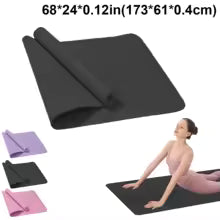 STRONG Black Sweat Resistant Exercise Mat